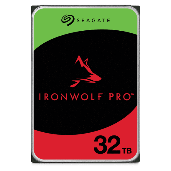 Seagate IronWolf Pro 32TB NAS Internal Hard Drive with Rescue Data Recovery Services