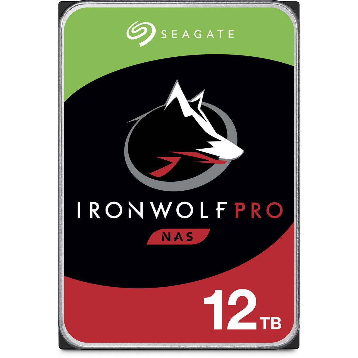 Seagate IronWolf Pro ST12000NT001 12TB 7200 RPM 256MB Cache SATA 6.0Gb/s 3.5" Internal Hard Drive