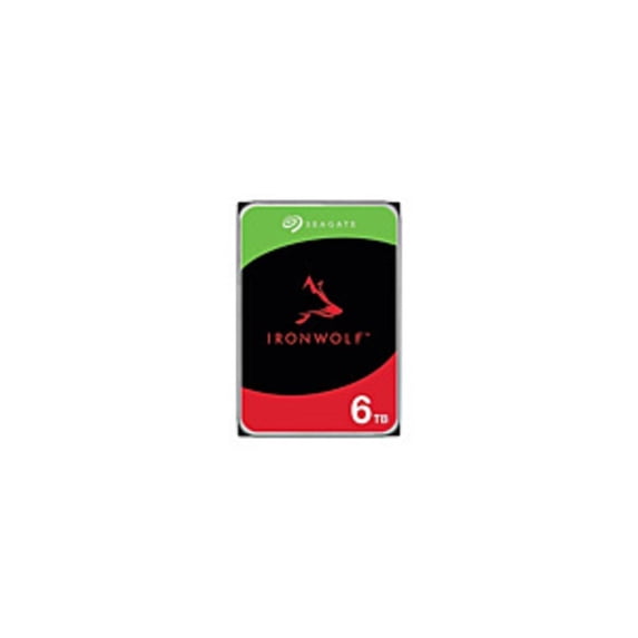 Seagate IronWolf ST6000VN006 6 TB Hard Drive - 3.5" Internal - SATA (SATA/600) - Server, Desktop PC, Workstation Device Supported - 5400rpm