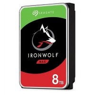 Seagate IronWolf ST8000VNA04 8 TB Hard Drive, 3.5" Internal, SATA (SATA/600), Conventional Magnetic Recording (CMR) Method