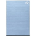thumbnail image 1 of Seagate One Touch 1TB External Hard Drive Light Blue USB 3.0 (STKB1000402), 1 of 5