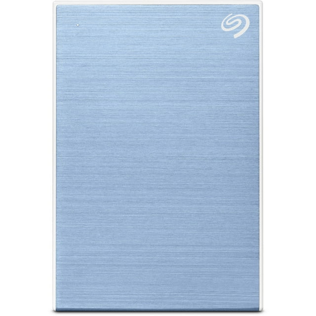 Seagate One Touch 1TB External Hard Drive Light Blue USB 3.0 (STKB1000402)