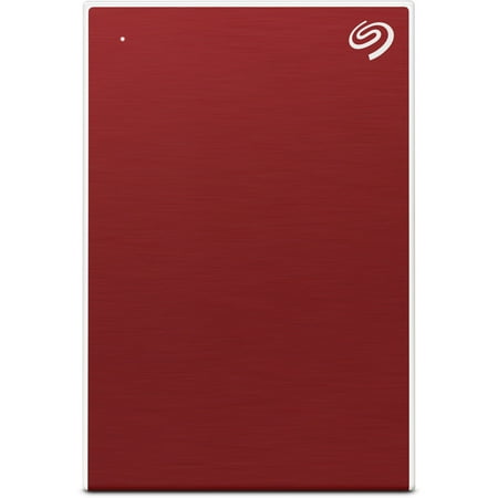 Seagate - One Touch 2TB External USB 3.0 Portable Hard Drive with Rescue Data Recovery Services - Red