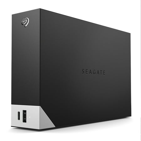 Seagate - One Touch Hub 14TB External USB-C and USB 3.0 Desktop Hard Drive with Rescue Data Recovery Services