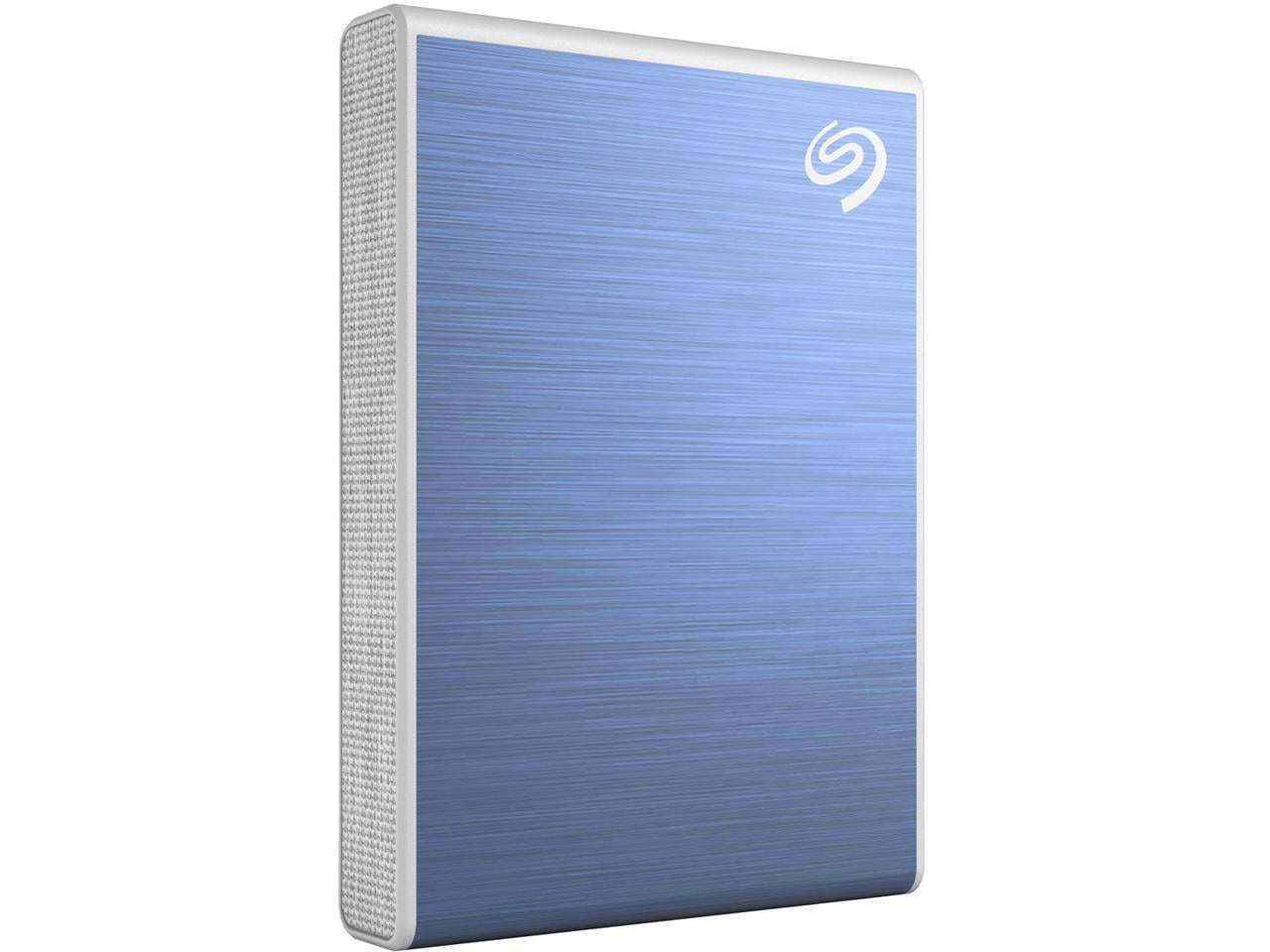 Seagate One Touch 1TB USB-C External Solid State Drive Blue