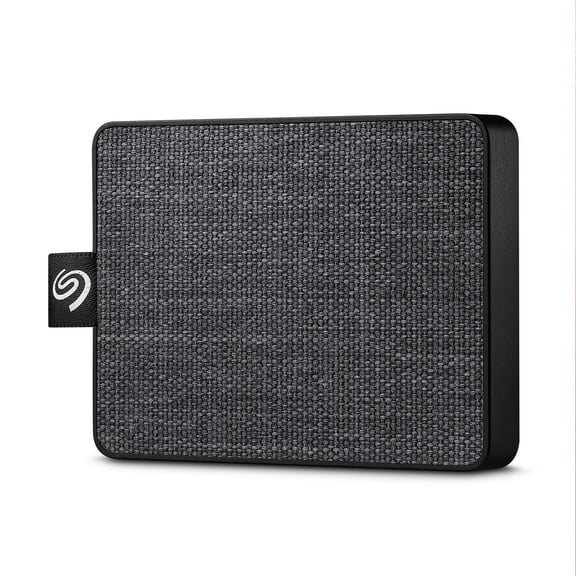Seagate One Touch SSD 500GB External Solid State Drive Portable  Black, USB 3.0 for PC Laptop and Mac, 1yr Mylio Create, 2 months Adobe CC Photography (STJE500400)