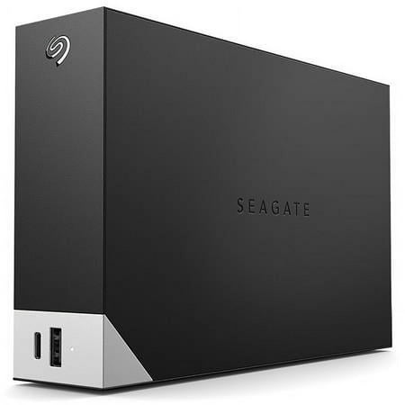 Seagate - One Touch Hub 12TB External USB-C and USB 3.0 Desktop Hard Drive with Rescue Data Recovery Services