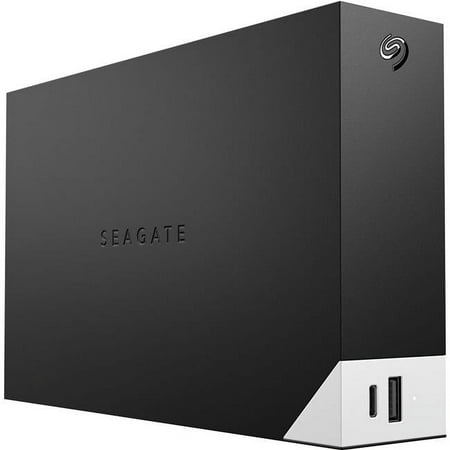 Seagate - One Touch Hub 4TB External USB-C and USB 3.0 Desktop Hard Drive with Rescue Data Recovery Services