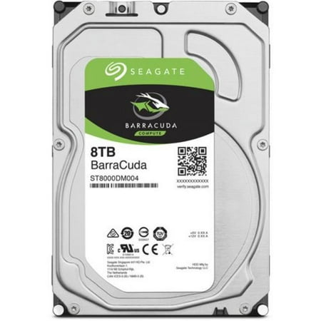 Seagate - Barracuda 8TB Internal SATA Hard Drive for Desktops
