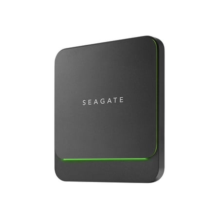 Seagate - Barracuda Fast 2TB External USB 3.0 Portable Solid State Drive - Black