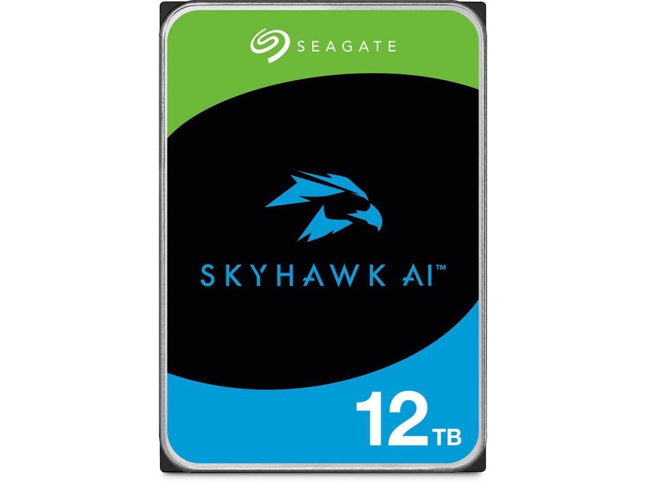 Seagate SkyHawk AI ST12000VE003 12TB SATA Internal Hard Drive, 3.5-inch ...
