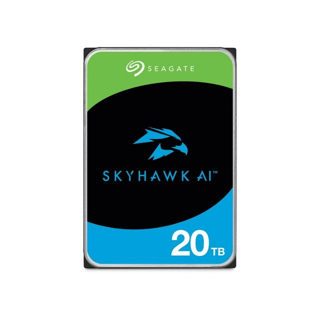 Seagate SkyHawk AI ST20000VE002 20TB 7200 RPM 256MB Cache SATA 6.0Gb/s 3.5" Internal Hard Drive
