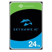 Seagate SkyHawk AI ST24000VE002 24TB 7200 RPM 512MB Cache SATA 6.0Gb/s 3.5 Internal Hard Drive