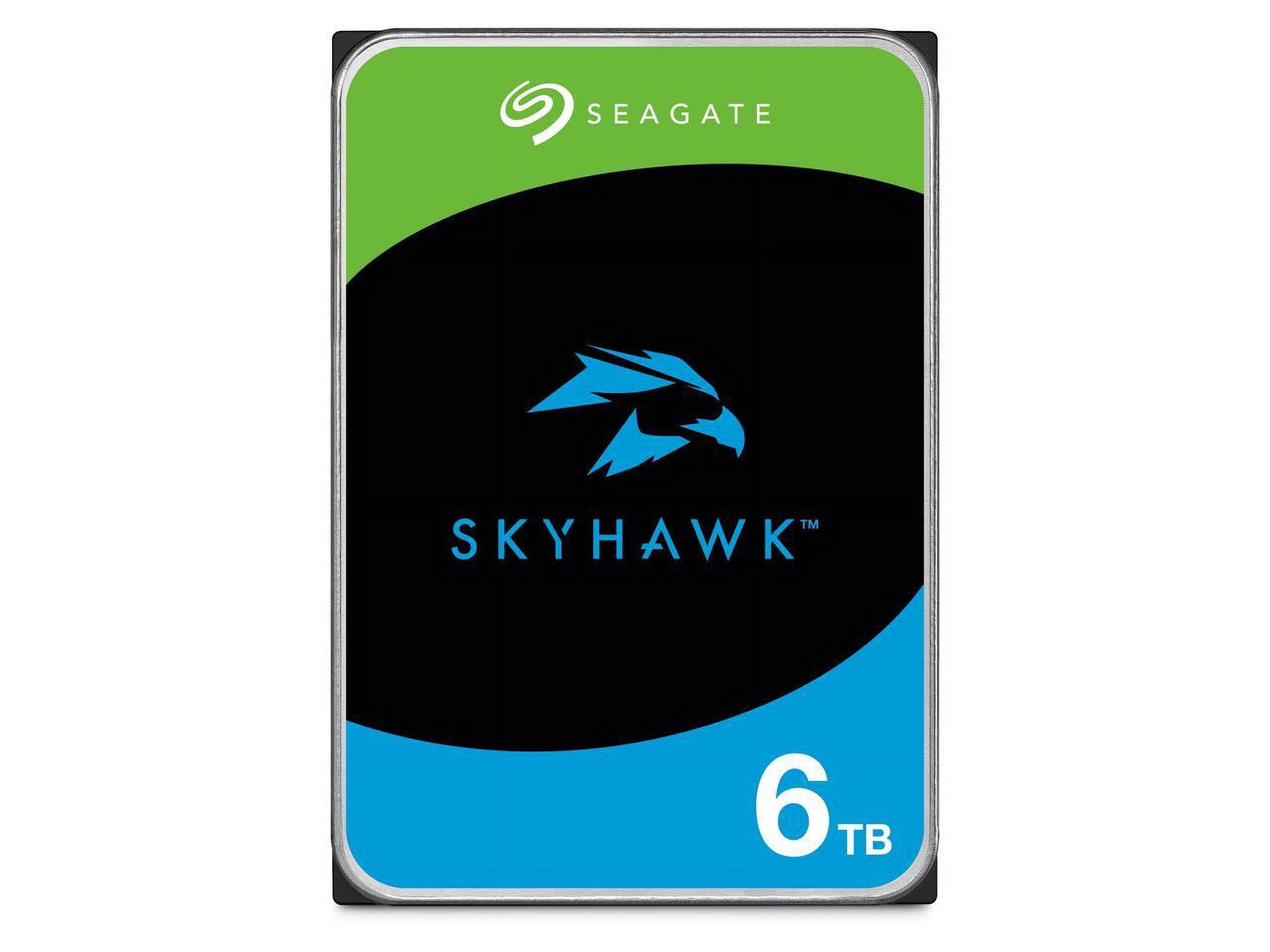Seagate Skyhawk 6TB Video Internal HDD – 3.5 Inch SATA 6Gb/s 256MB Cache for (ST6000VX009)