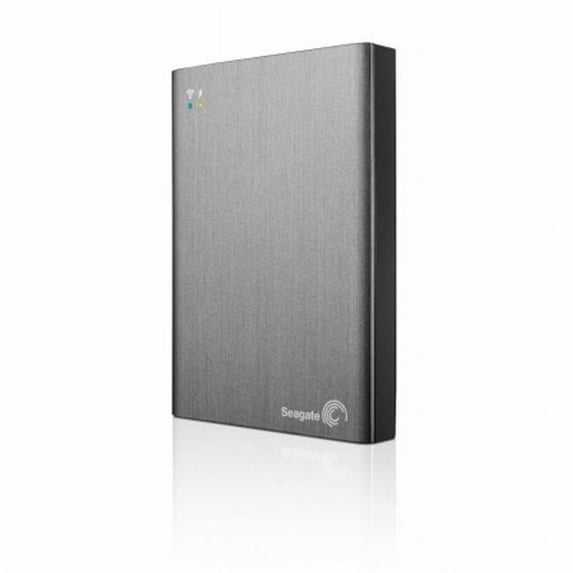 Seagate Wireless Plus STCV2000100 2 TB Network Hard Drive, External, Gray
