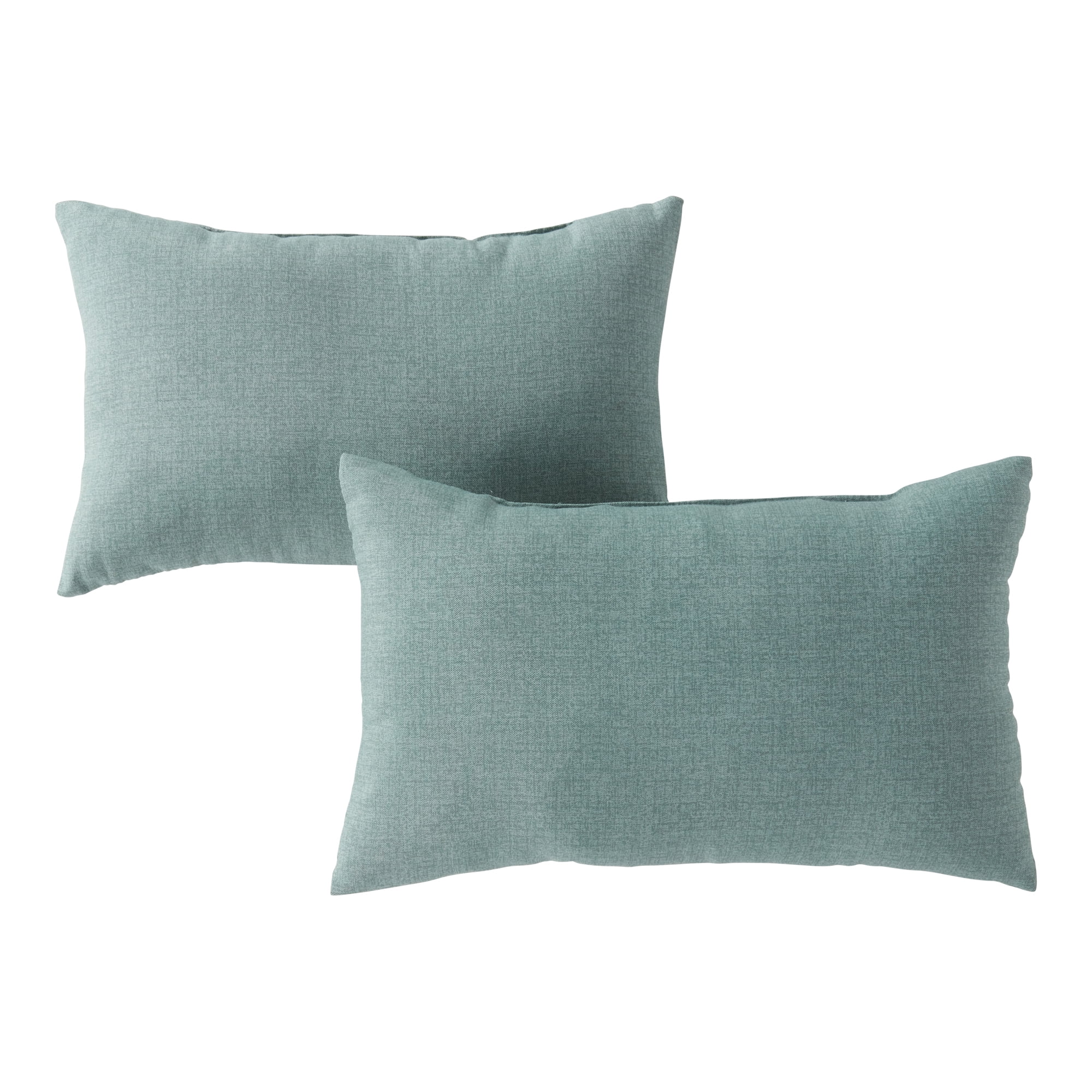 Coastal Ikat 19 x 12 in. Outdoor Rectangle Accent Pillow, Set of 2 Coastal Ikat 19 x 12 in. Outdoor Rectangle Accent Pillow, Set of 2