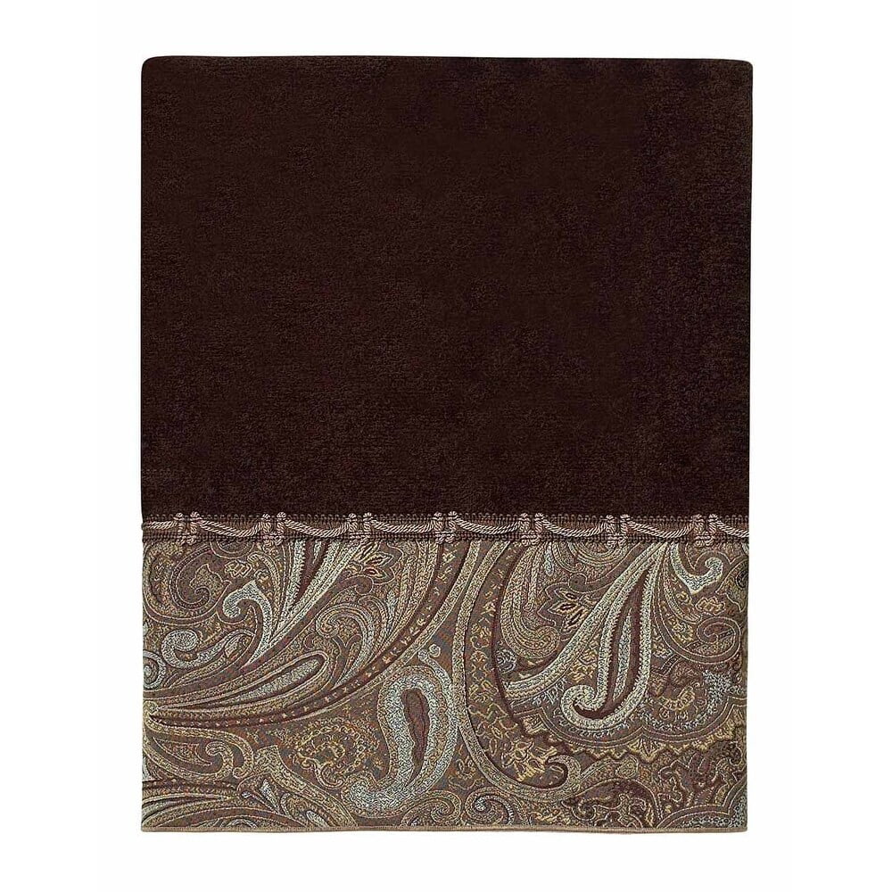 Java Brown Organic Cotton Paisley Bath Towel Set