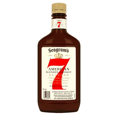 Seagram's 7 Crown American Blended Whiskey, 375 mL, 40% ABV