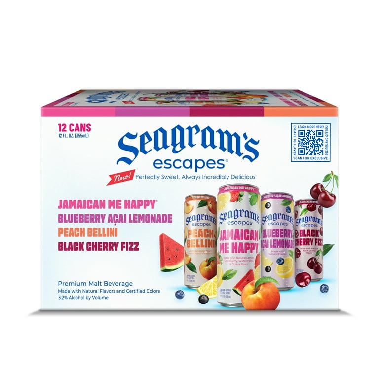 Seagram's Escapes Classic Variety Pack, Flavored Malt Beverages