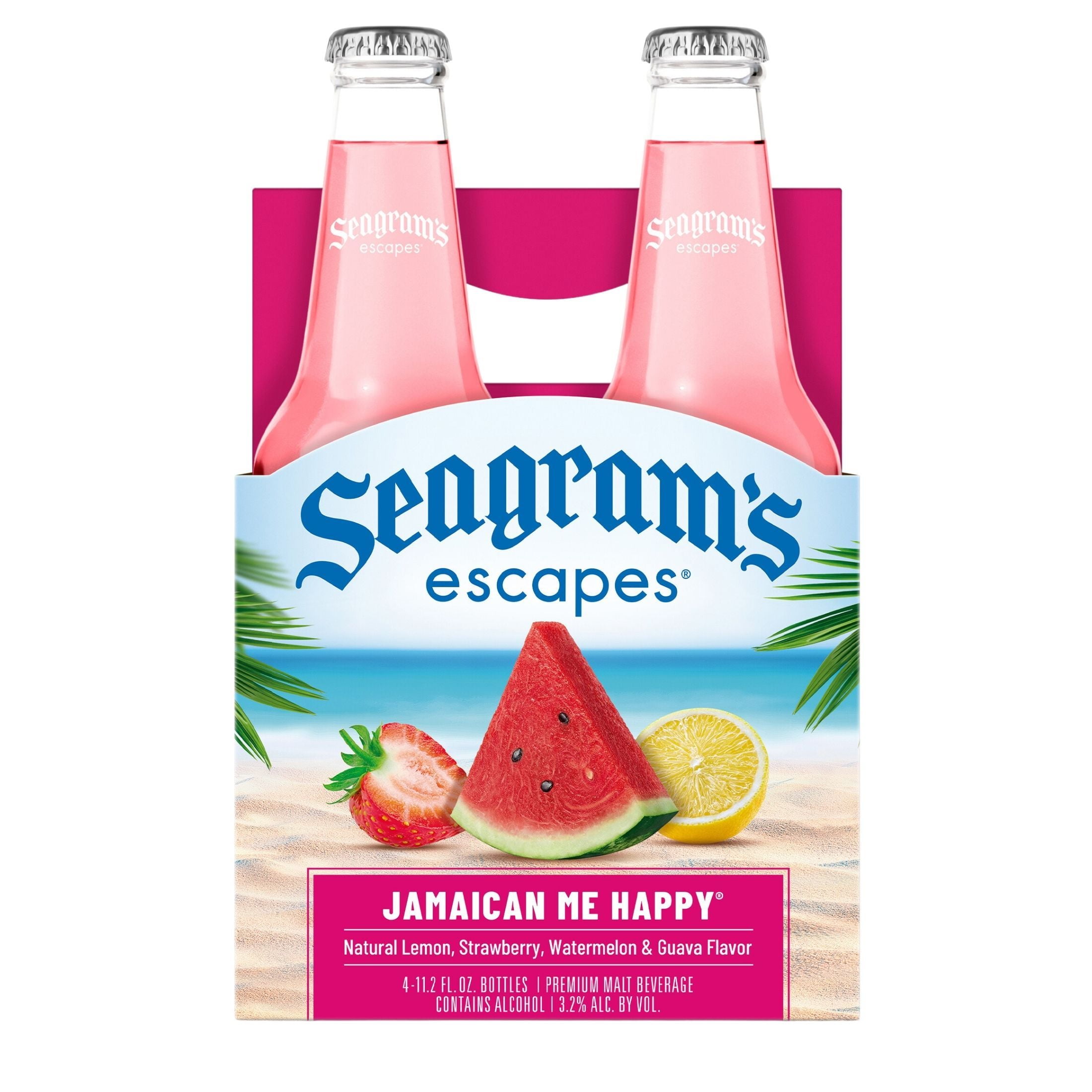 Seagram's Escapes Jamaican Me Happy 4 pack, 11.2 fl oz