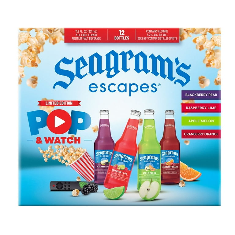Seagram's Escapes Classic Variety Pack, Flavored Malt