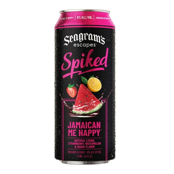 Seagram's Escapes Spiked Slammin' Me Happy, Flavored Malt Beverage, 23.5 fl oz Can