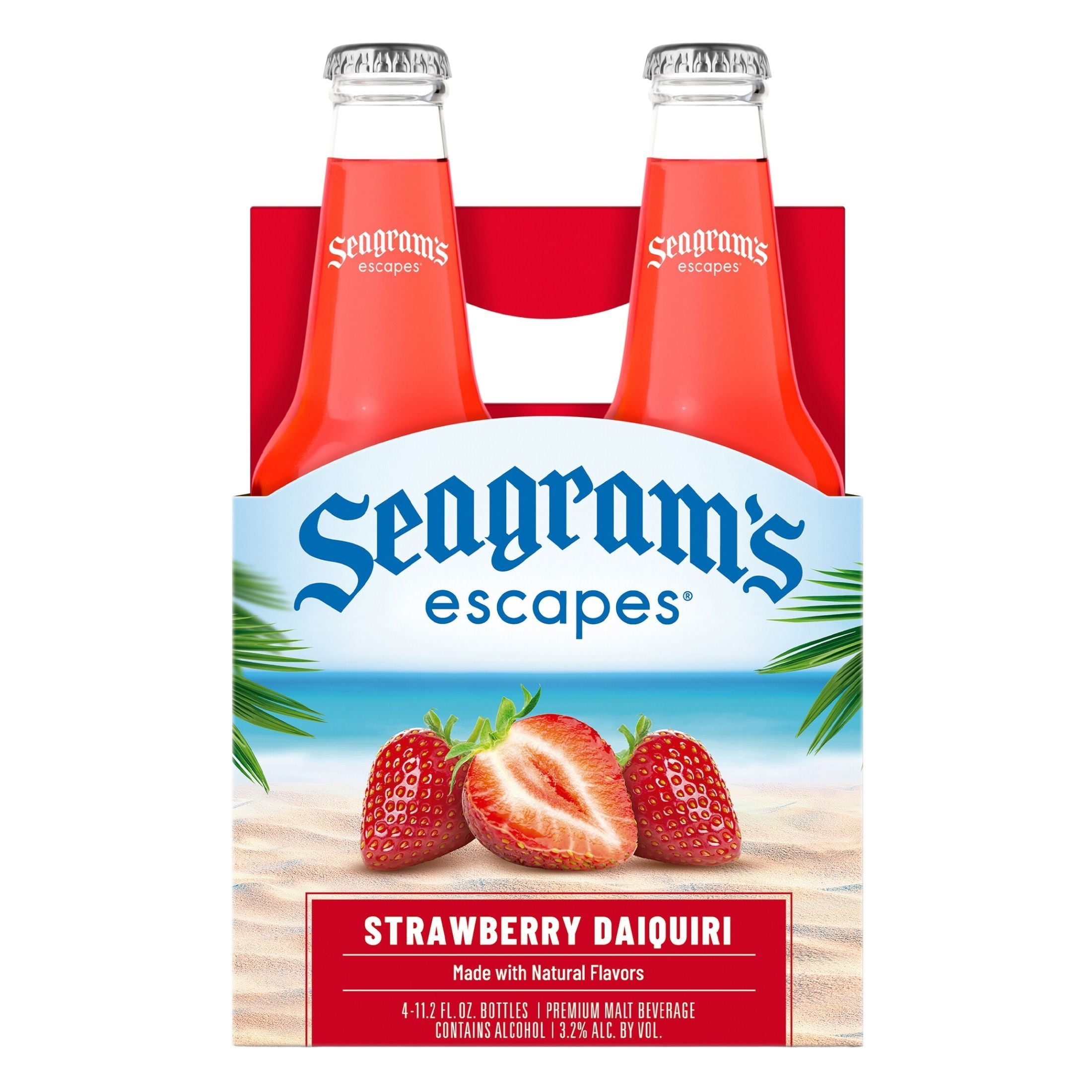 Seagram's Escapes Strawberry Daiquiri 4pk/11.2 fl oz