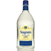 Seagram's Extra Dry Gin 1.75 L Bottle, 40% ABV