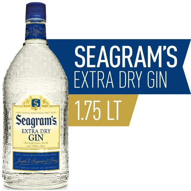 Seagram's Extra Dry Gin 1.75L, 80 Proof