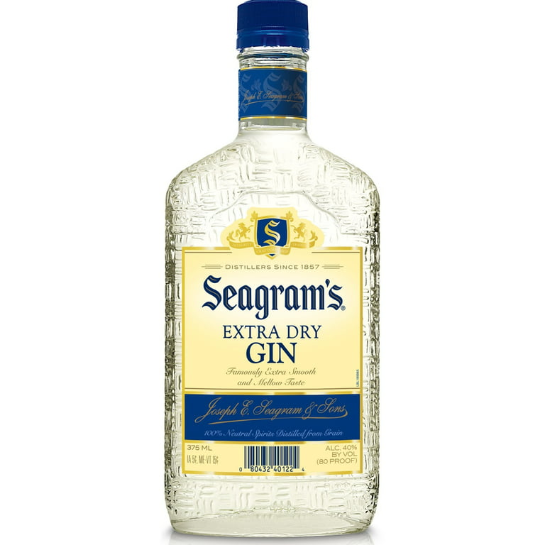 Seagram\'s Extra Dry Gin 375mL, 80 Proof