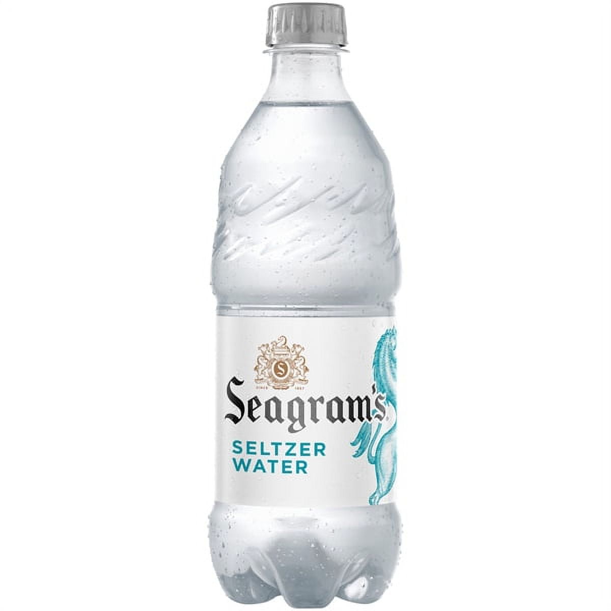 Seagram's Original Sparkling Seltzer water 20 oz Plastic Bottles