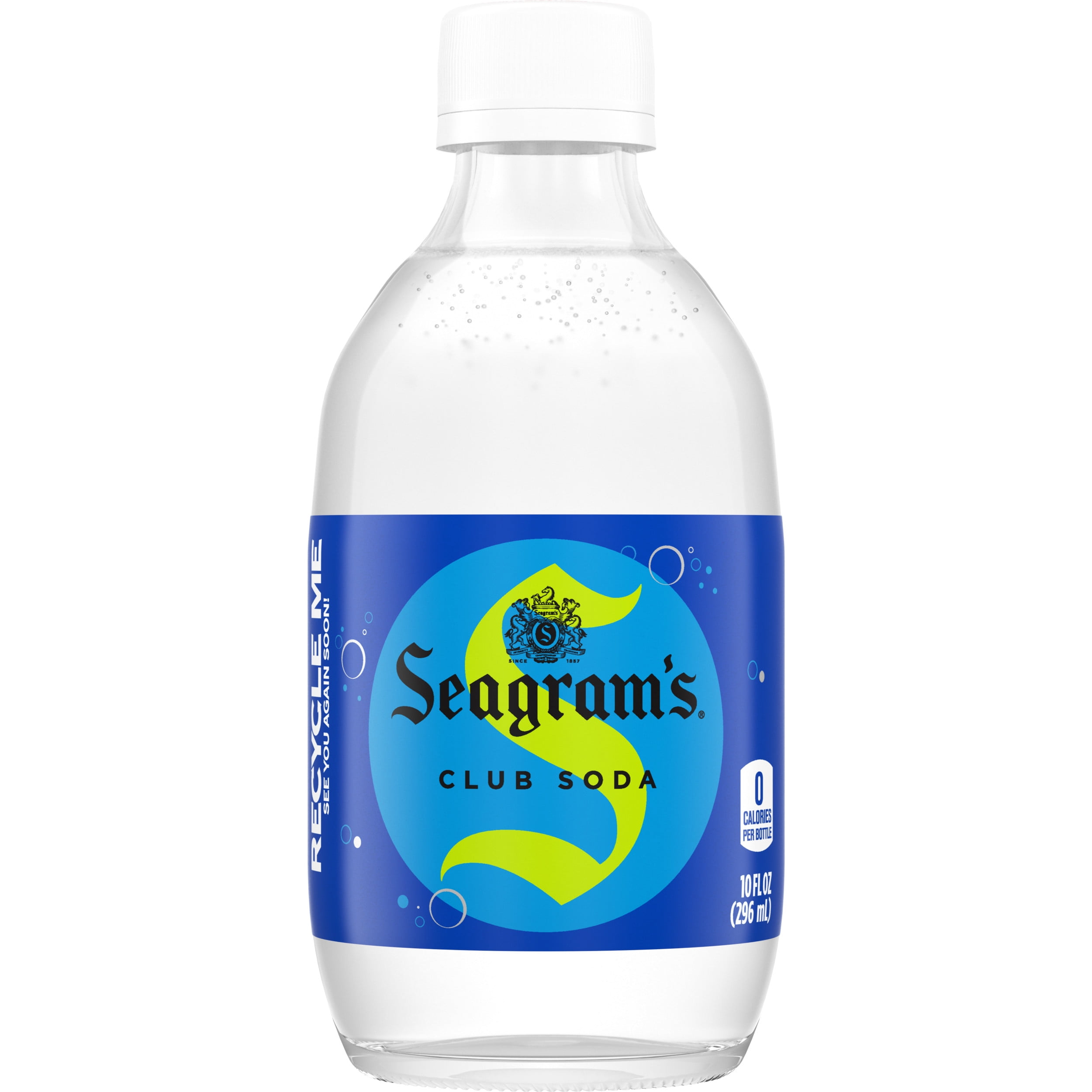 Seagrams Club Soda Soft Drink, 10 fl oz