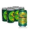 thumbnail image 1 of Seagram's Ginger Ale Soda Pop Mini Cans, 7.5 fl oz, 6 Pack, 1 of 10