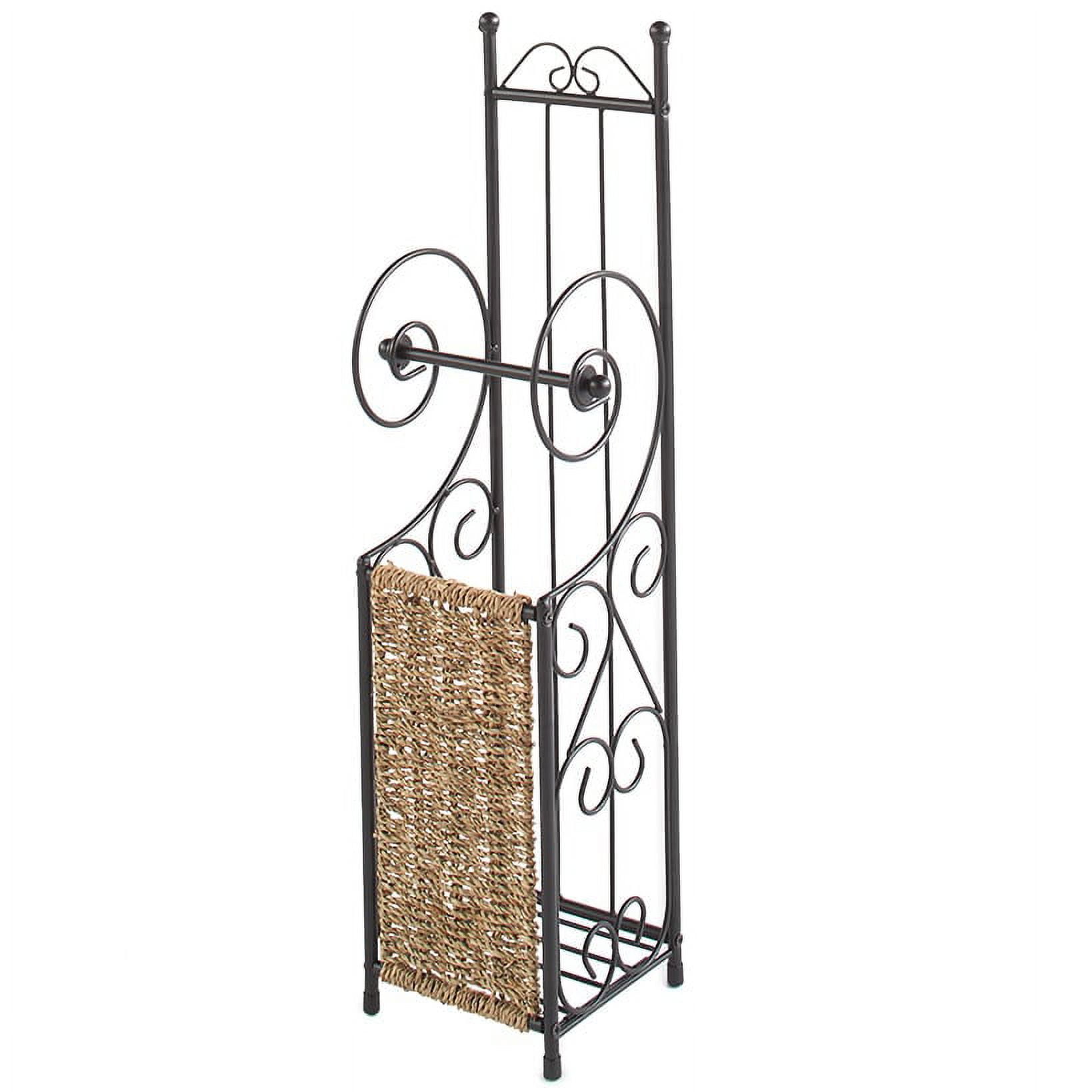 Seagrass Basket Bath Storage Collection Toilet Tissue Holder