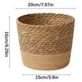 Seagrass Basket Planters, Flower Pots Cover Storage Basket Plant