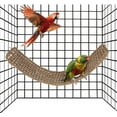 thumbnail image 1 of Seagrass Bird Cage Mat, Natural Woven Rope Ladder, Pet Climbing Toy for Parakeet, Parrot, Cockatiel, 1 of 9
