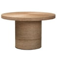 thumbnail image 1 of Seagrass Dining Table - 48 Inch Round Kitchen Table - Natural Fiber Tabletop, 1 of 6