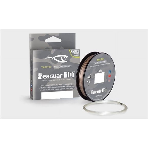 Seaguar 101 TactX Braid 80 lb FluoroLeader 150 yd