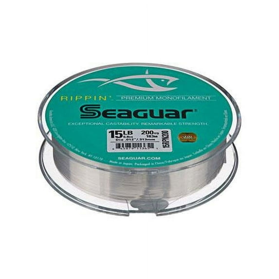 Seaguar 12RPN200 Rippin' Premium Monofilament Line 12 lb test 200