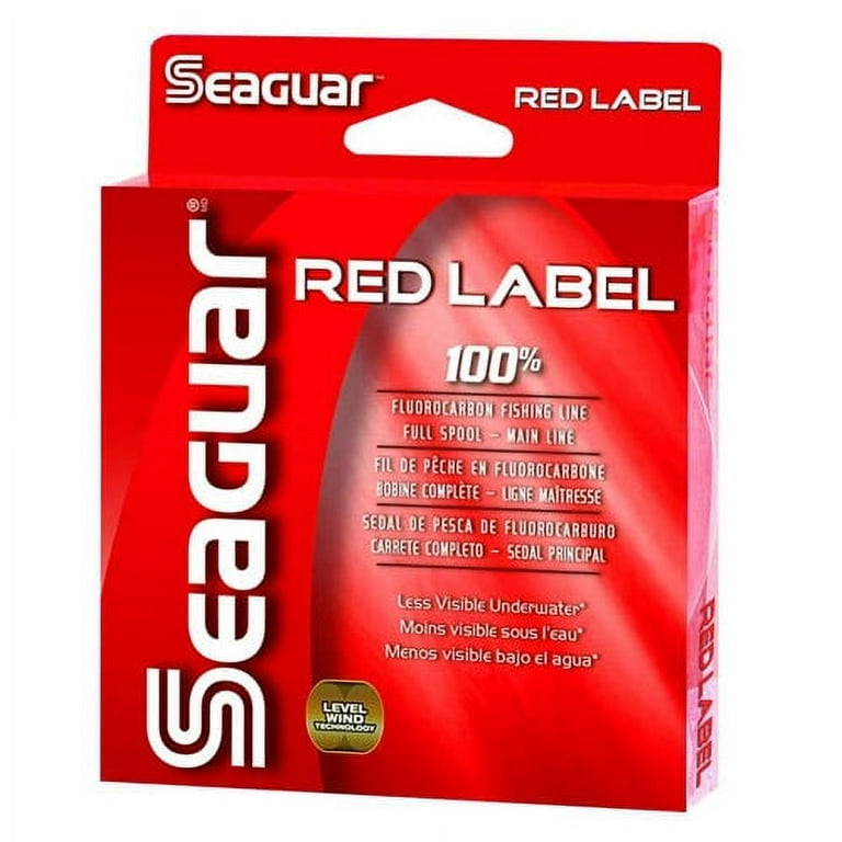 Seaguar 17RM200 Red Label Fluorocarbon Main Line 17Lb 200Yds