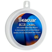 Seaguar Blue Label 100% Flourocarbon Fishing Line DSF, 8lbs, 25yds Break Strength/Length - 08FC25