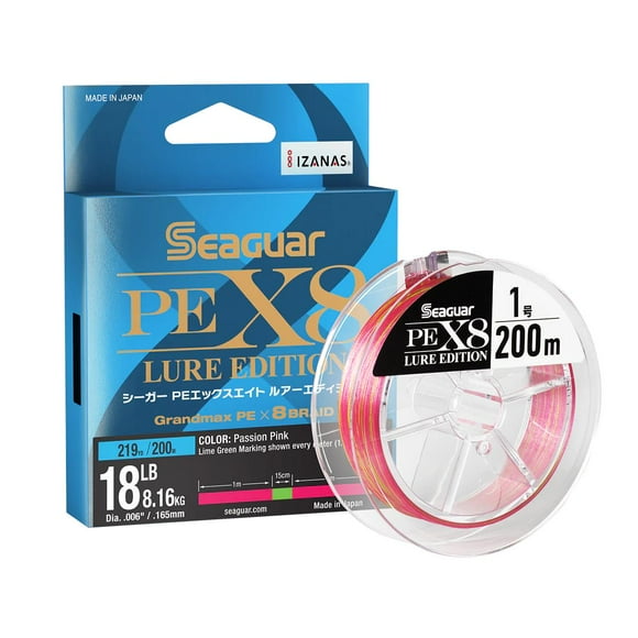 Seaguar Exclusive JDM PEX8 Micro Braid - Passion Pink - 219 Yards
