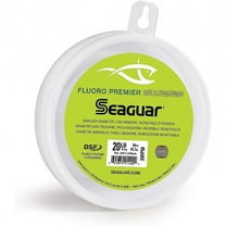 Seaguar Fluoro Premier 100% Fluorocarbon Fishing Line(DSF), 30lbs, 50yds Break Strength/Length - 30FP50