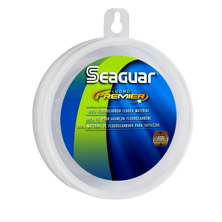 Seaguar Fluoro Premier 100% Fluorocarbon Fishing Line(DSF), 80lbs, 50yds  Break Strength/Length - 80FP50 