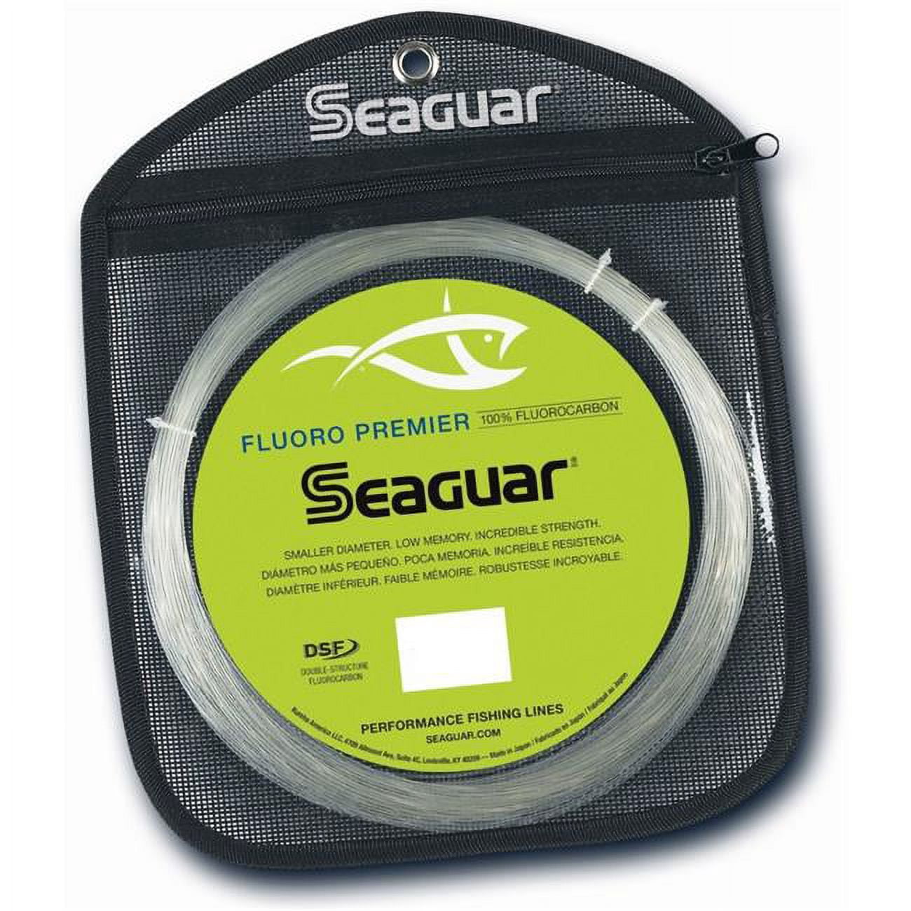 Seaguar Fluoro Premier Big Game Fishing Line 170lb 110yds Clear