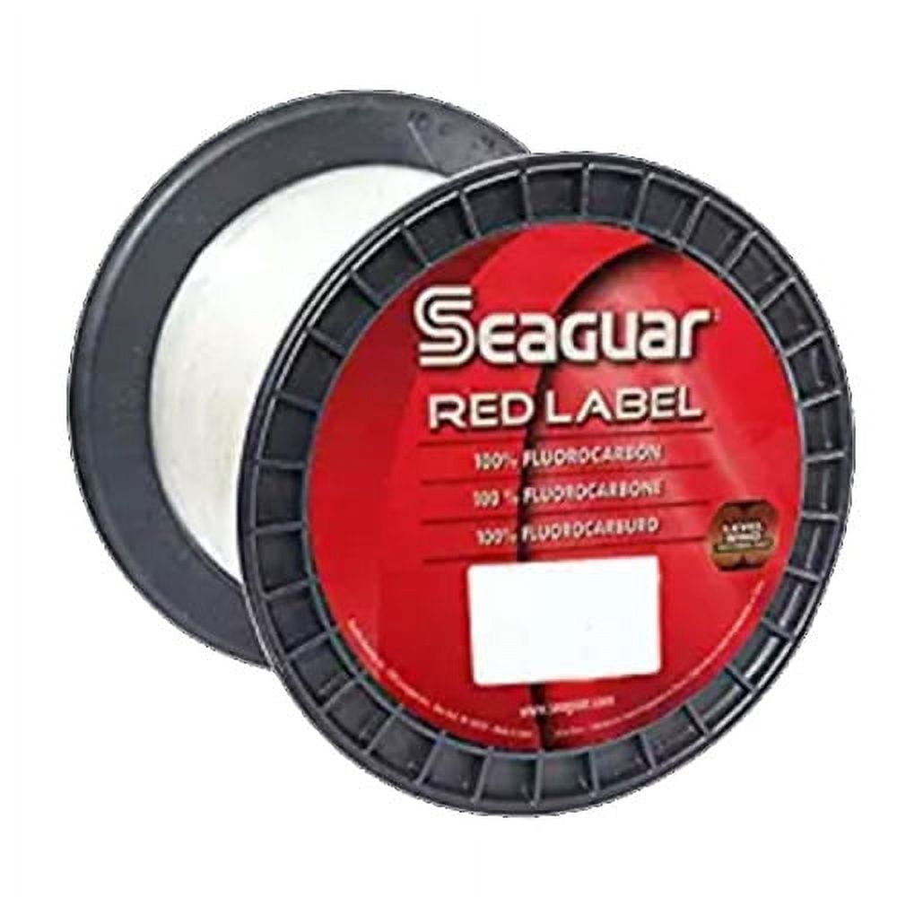 Seaguar Red Label 100% Fluorocarbon Fishing Line 15lbs, 1000yds Break  Strength/Length - 15RM1000