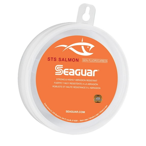 Seaguar STS Salmon 100% Fluorocarbon Fishing Line 30lbs, 100yds Break Strength/Length - 30STS100