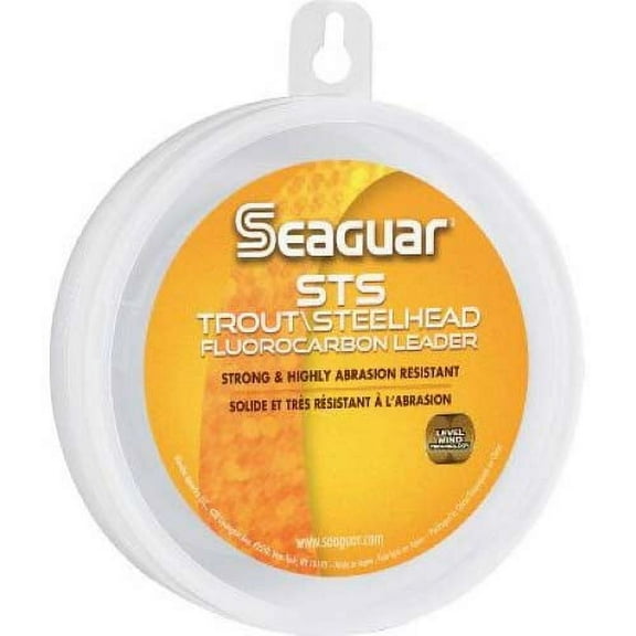 Seaguar STS Salmon 100% Fluorocarbon Fishing Line 40lbs, 100yds Break Strength/Length - 40STS100