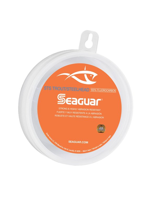 STS Trout/Steelhead 100% Fluorocarbon Fishing Line 6lbs, 100yds Break Strength/Length - 06STS100