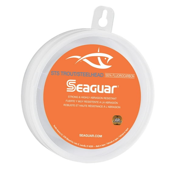 Seaguar STS Trout/Steelhead 100% Fluorocarbon Fishing Line 8lbs, 100yds Break Strength/Length - 08STS100